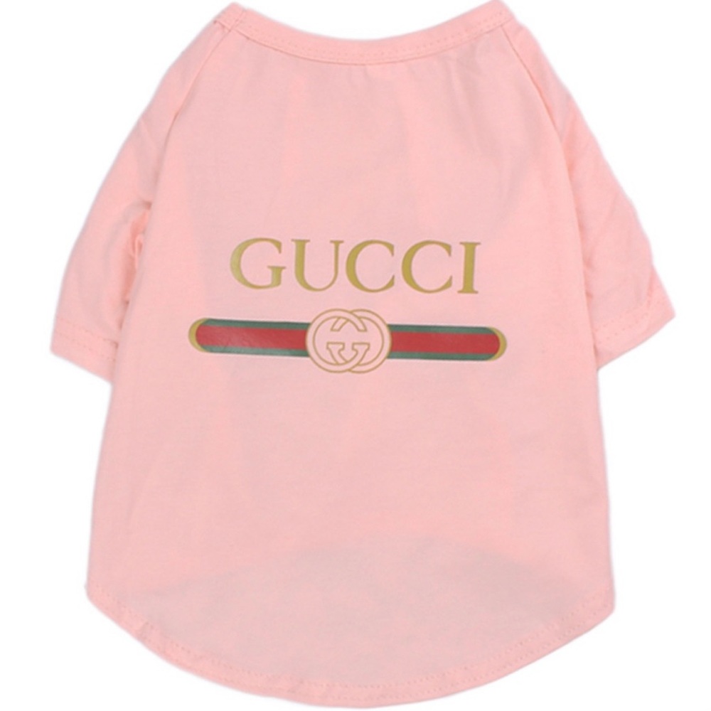 Gucci dog shirt